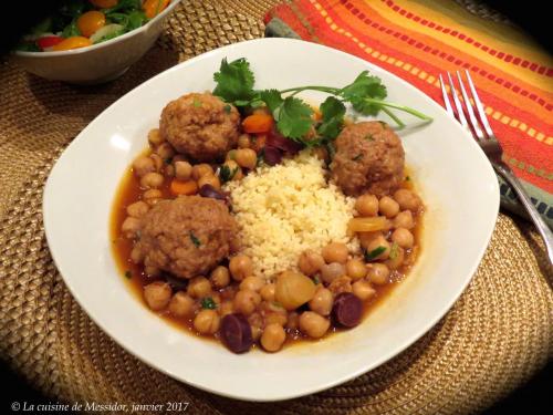 Boulettes épicées, sauce aux pois chiches de Messidor | Photo de Messidor