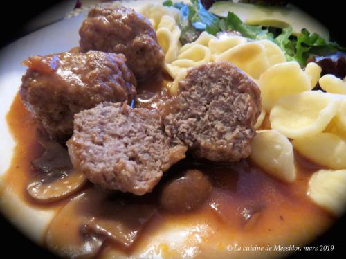 Boulettes tourtière + de Messidor | Photo de Messidor