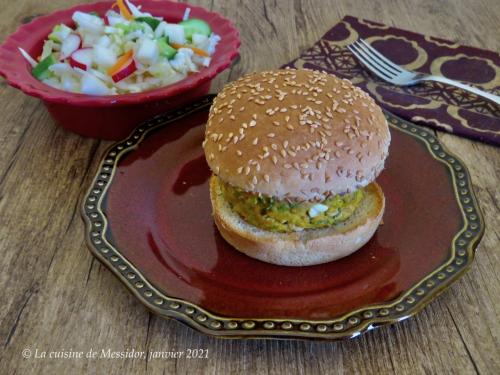 Burgers aux croquettes de thon thaïes + de Messidor | Photo de Messidor