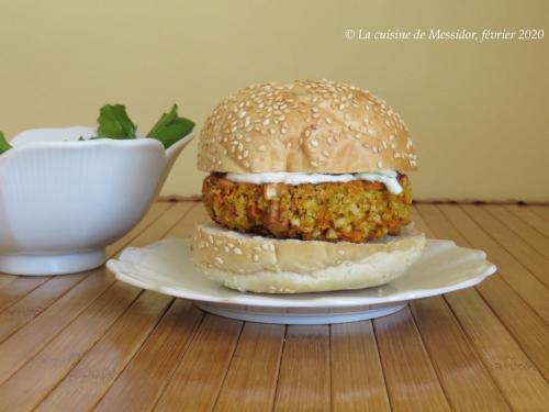 Burgers de carotte aux noix de cajou + de Messidor | Photo de Messidor