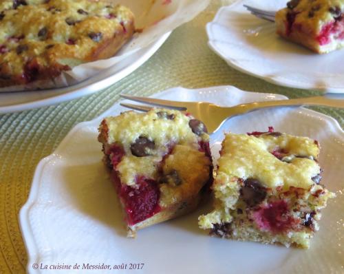 Carrés aux framboises et au chocolat, v. 2 + de Messidor | Photo de Messidor