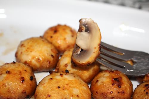 Champignons marinés au air fryer de Nell | Photo de Nell