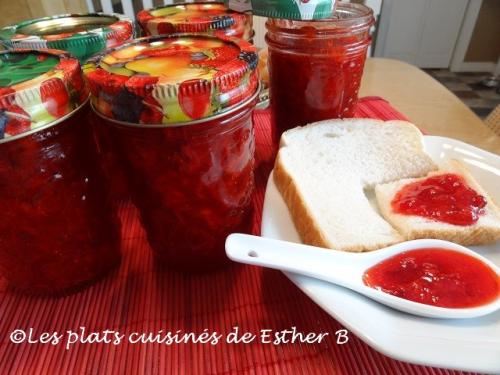 Confiture de fraises sans cuisson de Esther B | Photo de Estherb