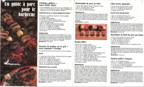 Côtelettes grillées - sauce b.b.q. épicée de Promex | Photo de PassionRecettes