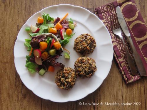 Croquettes de quinoa aux champignons + de Messidor | Photo de Messidor