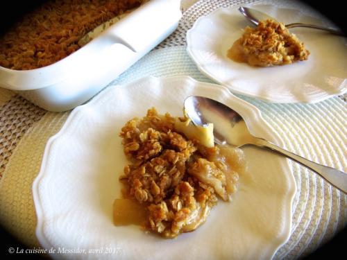 Crousti-tendre aux pommes et à l'érable + de Messidor | Photo de Messidor