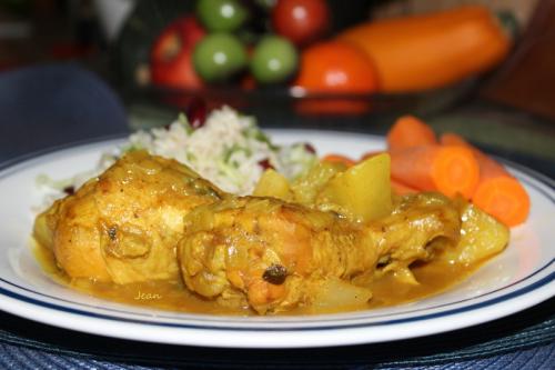 Curry de poulet jamaïcain de Nell | Photo de Nell