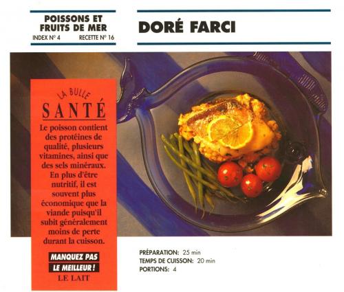 Doré farci de Bon Appétit | Photo de PassionRecettes