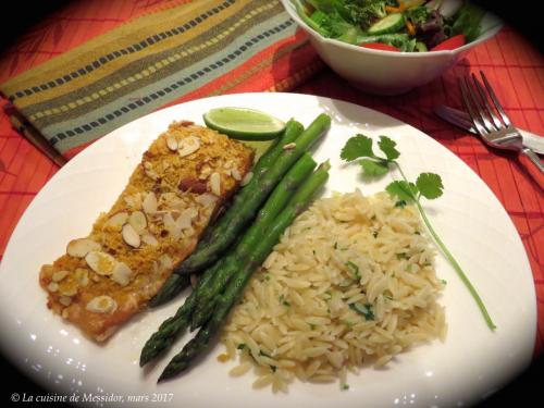 Filets de truite en croûte d'amandes + de Messidor | Photo de Messidor