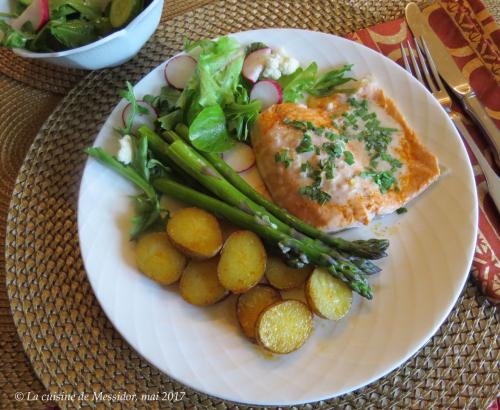 Filets de truite, sauce crémeuse à l'estragon + de Messidor | Photo de Messidor