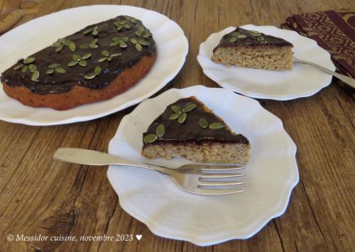 Gâteau à la citrouille glacé au chocolat + de Messidor | Photo de Messidor