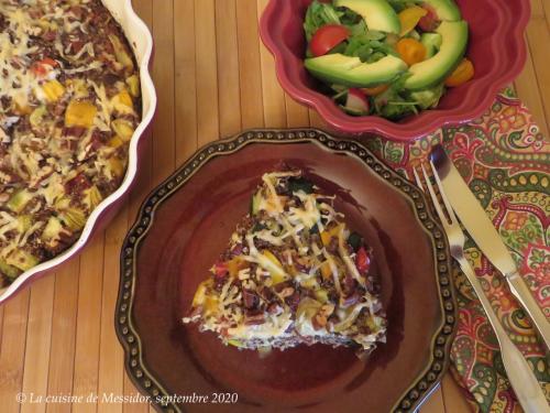 Gâteau salé aux légumes grillés + de Messidor | Photo de Messidor