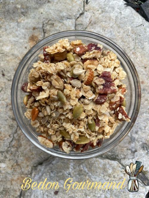 Granola maison aux fruits, noix & érable de Bedon Gourmand | Photo de Bedon gourmand