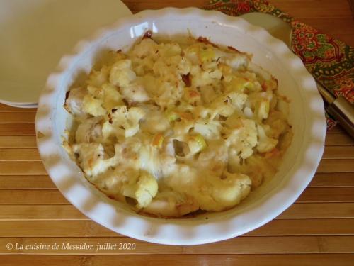 Gratin d'aiglefin au chou-fleur + de Messidor | Photo de Messidor