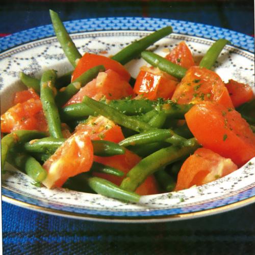 Haricots verts et tomates de Pol Martin | Photo de PassionRecettes