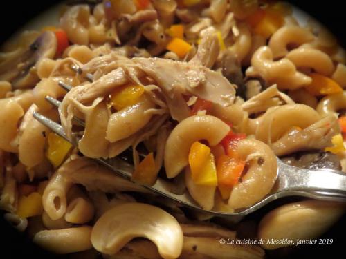 Macaroni au poulet, façon orientale de Messidor | Photo de Messidor