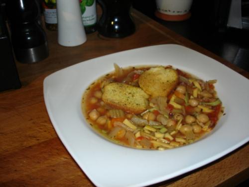 Minestrone pour mijoteuse | Photo de Mabelle