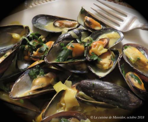 Moules à l'indienne, sauce cari-coco + de Messidor | Photo de Messidor