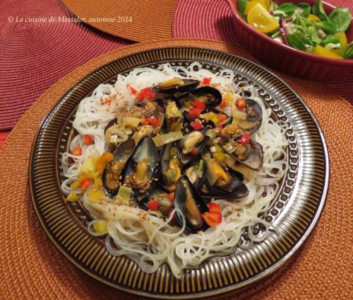 Moules à la chinoise, sauce aigre-douce de Messidor | Photo de Messidor