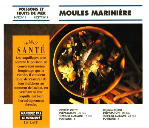 Moules marinière de Bon Appétit | Photo de PassionRecettes