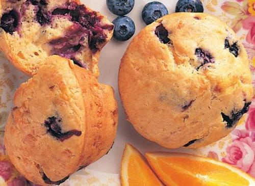 Muffins aux bleuets à la suisse | Photo de PassionRecettes