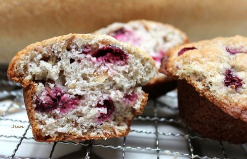 Muffins aux canneberges et aux amandes de Nell | Photo de Nell