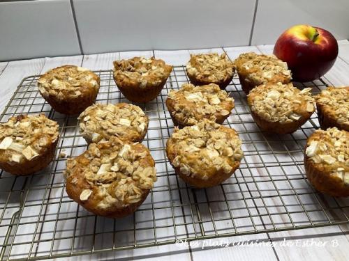 Muffins aux pommes et beurre d'érable de Estherb | Photo de Estherb