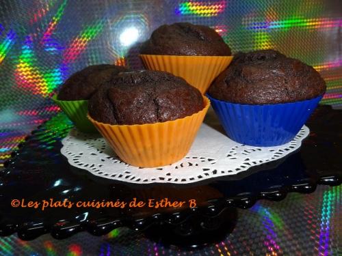 Muffins décadents choco-bananes de Esther B | Photo de Estherb