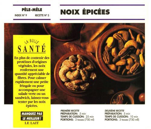 Noix épicées - noix sucrées de Bon Appétit | Photo de PassionRecettes