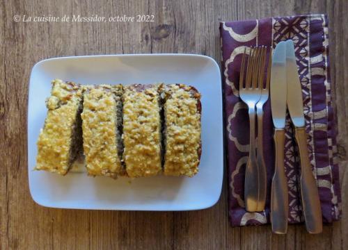 Pain de dinde hachée au cheddar + de Messidor | Photo de Messidor