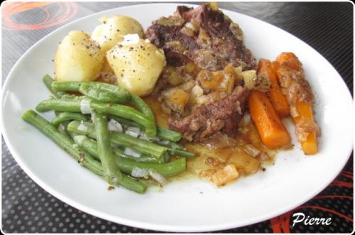 Palette de boeuf braisée à la bière brune ou noire de Beaubarbu | Photo de Beaubarbu