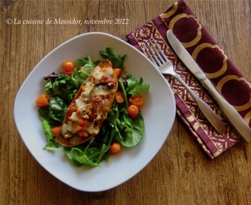 Patate douce farcie pour deux + de Messidor | Photo de Messidor