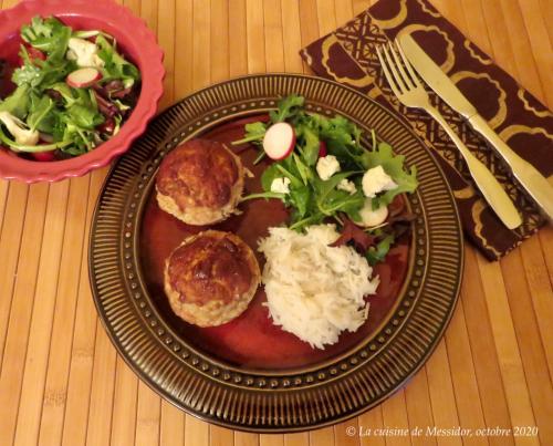 Petits pains de viande, façon indienne + de Messidor | Photo de Messidor