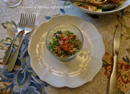 Pilaf de couscous au saumon fumé + de Messidor | Photo de Messidor