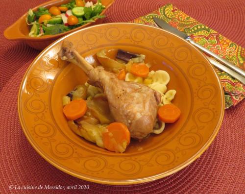 Pilons de dinde aux pommes + de Messidor | Photo de Messidor