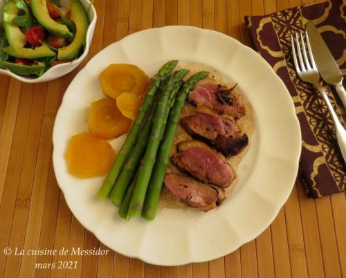 Poitrine de canard, sauce au café + de Messidor | Photo de Messidor