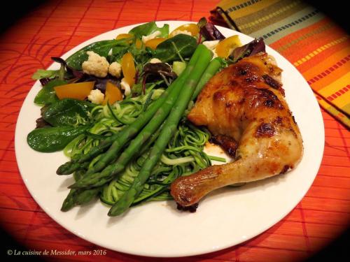 Poulet entier au pesto rosso de Messidor | Photo de Messidor