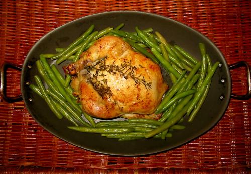 Poulet rôti au four de Messidor | Photo de Messidor