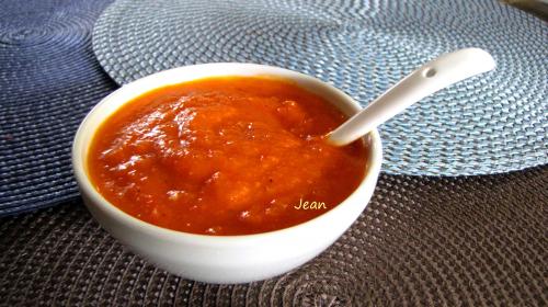 Purée de poivrons rouges grillés a la clémentine. de Nell | Photo de Nell