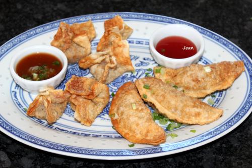 Raviolis chinois au poulet de Nell | Photo de Nell