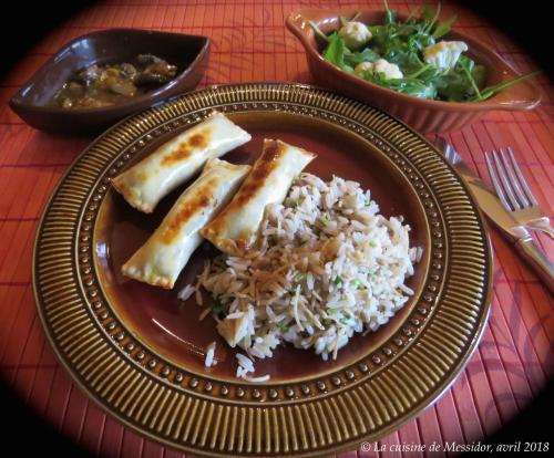 Rouleaux impériaux sans friture, version poulet + de Messidor | Photo de Messidor