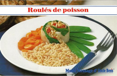 Roulés de poisson et riz, 30 portions de Uncle Ben's | Photo de PassionRecettes