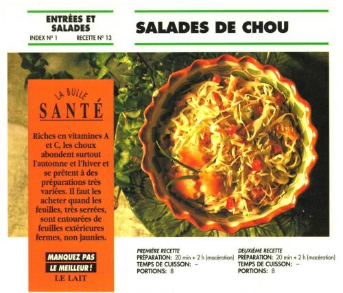 Salade de chou de Bon Appétit | Photo de PassionRecettes