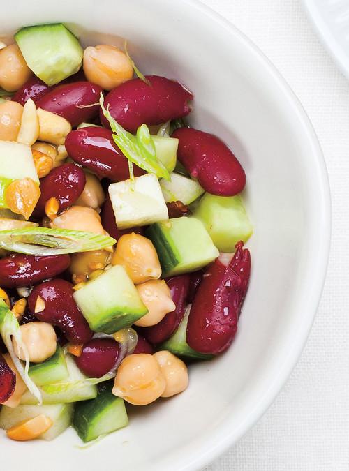 Salade de légumineuses, pommes et canneberges de ricardo de Jojobel | Photo de Jojobel