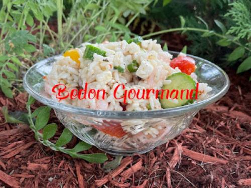 Salade de riz à la grecque de Bedon Gourmand | Photo de Bedon gourmand