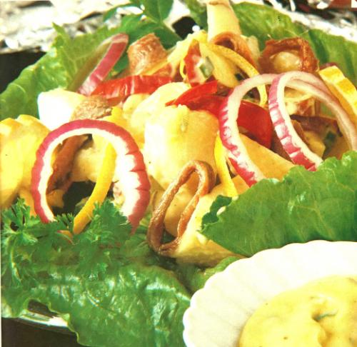 Salade hivernale avec mayonnaise à l'ail de Pol Martin | Photo de PassionRecettes