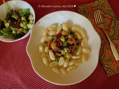 Salade tiède de gnocchis au thon de Messidor | Photo de Messidor