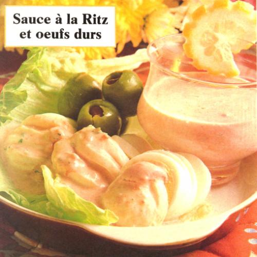 Sauce à la ritz et oeufs durs de Pol Martin | Photo de PassionRecettes