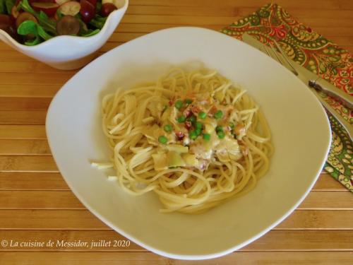 Sauce exquise au bleu sur pâtes longues + de Messidor | Photo de Messidor