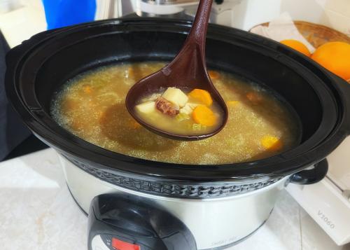 Soupe au boeuf (chunky) pour mijoteuse de Futée | Photo de Mireille